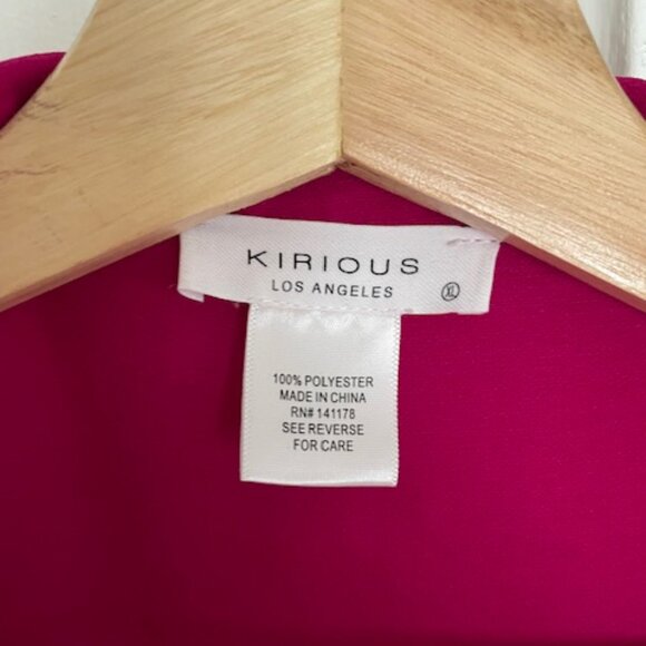 Pink Crop Top, Tie Top, Wrap Top - Picture 6 of 10